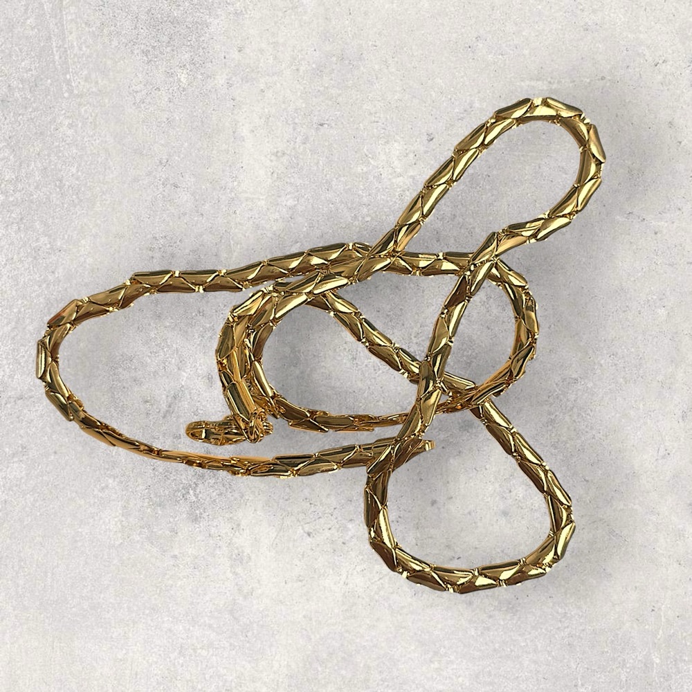 Triangle Flat Snake Chain - image 1